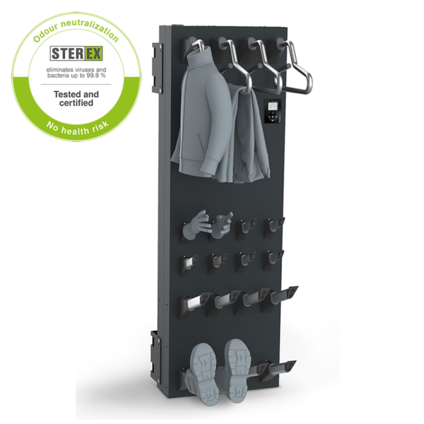 Universaalne kinda-, saapa- ja üleriietekuivatusseade ionisaatoriga Wintersteiger Tantum 4 Sterex Gear