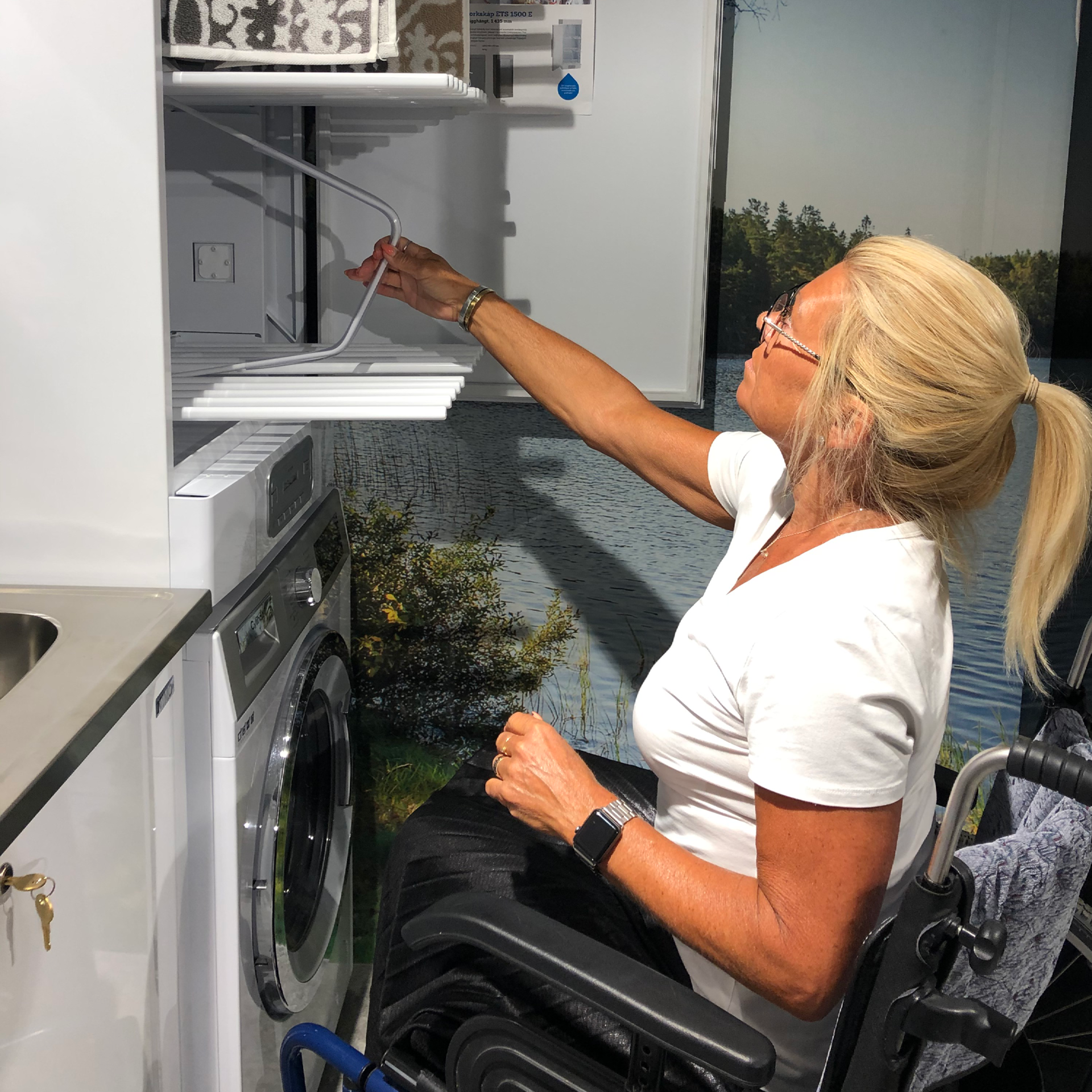 Kuivatuskapp Nimo ETS 1500 E valge - Image 2